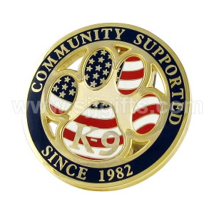 K-9 Coin, K9 Challenge Coins