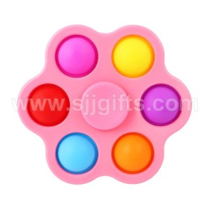 2 in 1 Push Pop Fidget Spinner