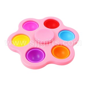 2 in 1 Push Pop Fidget Spinner