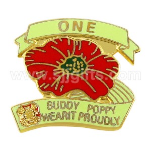 Poppy Appeal Pin Badges