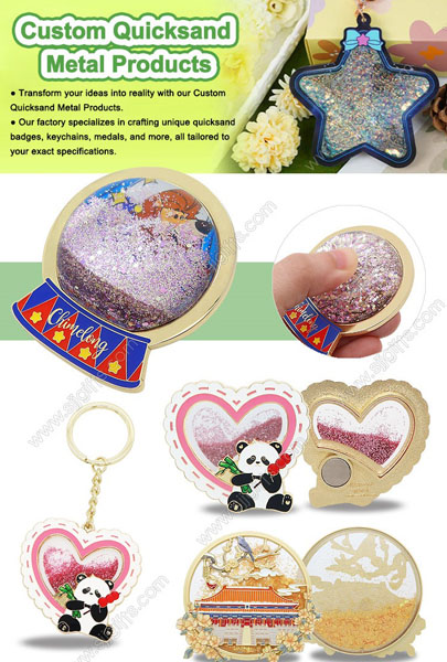 Looking for Unique and Memorable Gifts? Discover Our Custom Quicksand Metal Products Today!