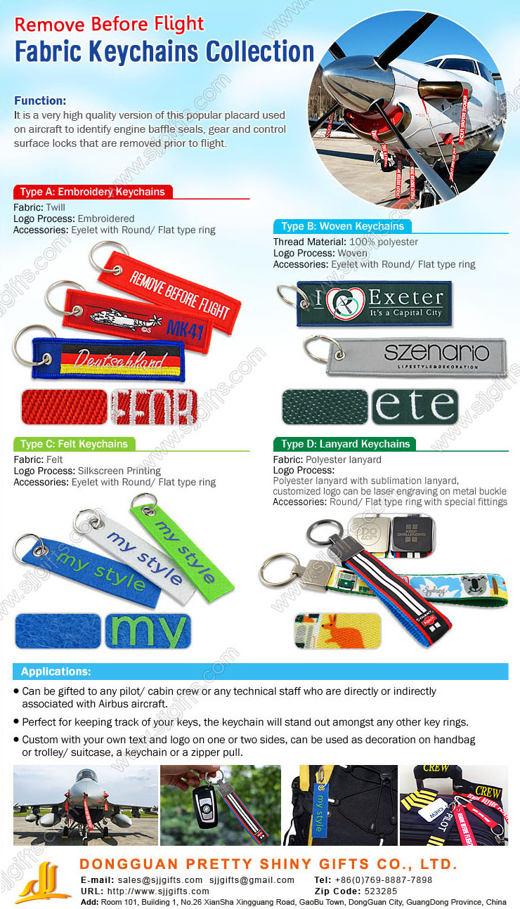 https://sjjgifts.goodao.net/news/remove-before-flight-fabric-keychains-collection/