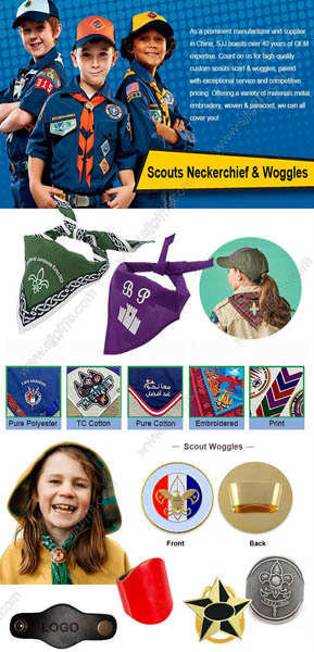 Personalize Your Scouting Experience with Custom-made Neckerchiefs and Woggles