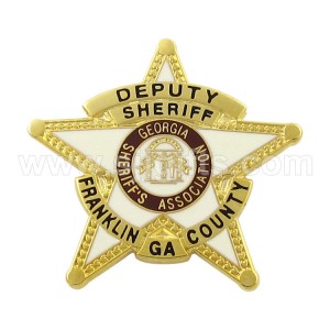 Sheriff Badge, Police ID Badge For Enforcement Officer