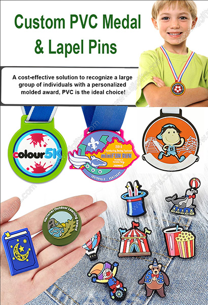 Why Prioritize Custom Soft PVC Badges & Medals for Your Brand?
