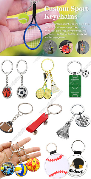 How to Design Stand – Out Custom Sport Keychains?