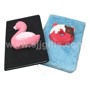 Squishy Gel Pens & Notebook