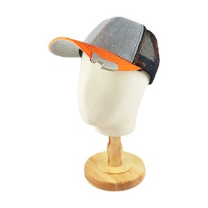 Custom High Quality Canvas Mesh Back Baseball Caps Trucker Hats