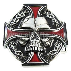 Custom Metal 3D Gold Belt Buckle With Fashion Design