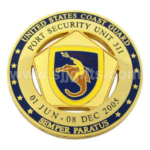 Factory wholesale Customize High Quality Fashionable 3D Metal Coin Manufacturer Enamel Color Antique Gold Silver Challenge Coin for Souvenir