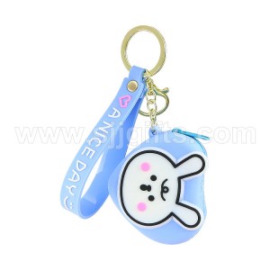 Silicone Coin Purse Keychain