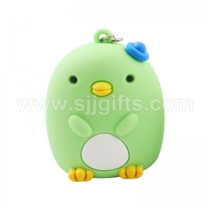 Full 3D PVC Keychain Figures