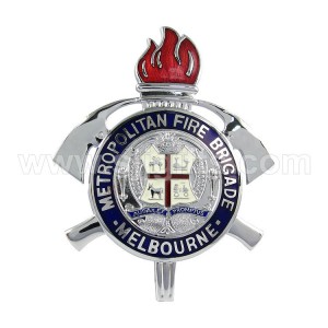 Firefighter Badge / Lapel Pin For The Firefighter / Firefighter Customized Pins