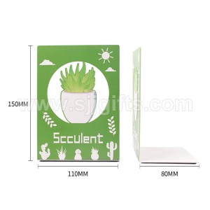 Custom Metal Bookends with UV Printing