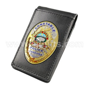 Leather Police Badge Wallets