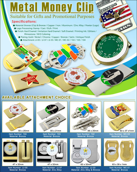 Metal Money Clips