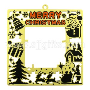 Etched Through Christmas Ornament