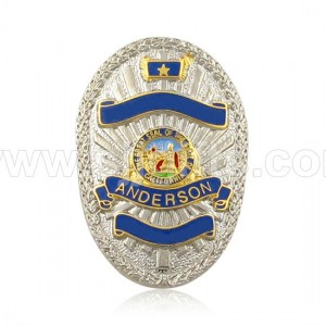 Sheriff Badge, Police ID Badge For Enforcement Officer