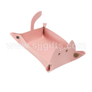 Custom Foldable Leather Trays