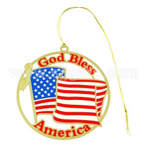 Etched Through Christmas Ornament