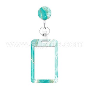 Custom ID Card Holder Hanger Keychain