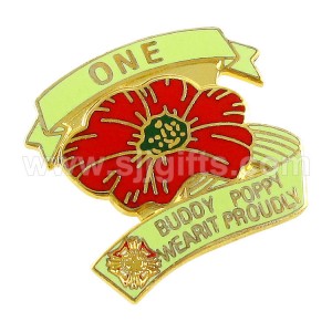 Poppy Appeal Pin Badges