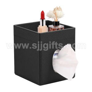 Custom Leather Tissue Box Cover