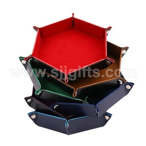 Custom Foldable Leather Trays